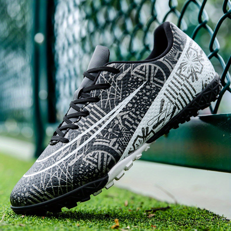 Special Price - Low-Top Breathable Football Shoes TF Stud Short Stud Outdoor Indoor Sports Professional Training Competition Football All-Season Suitable Football Shoes Secure Fit Sports Enthusiasts Exclusive Fan Essential