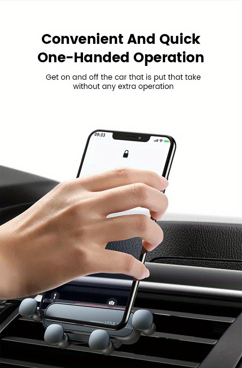 Gravity Car Phone Holder Air Vent Mount Mobile Cell Phone GPS Support For iPhone Huawei Xiaomi Samsung Phone Holder in Car