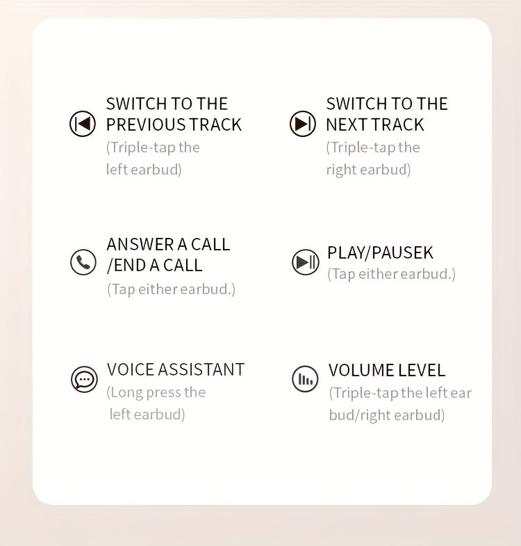 ACER HiFi High-definition Stereo Sound TWS Wireless Earbuds with Call Noise Cancellation, Long Standby Time, Dual Core 5.4 Wireless Chip, HIFI Grade Stereo Sound, Lightweight Touch Design, Fashionable Design, Comfortable for