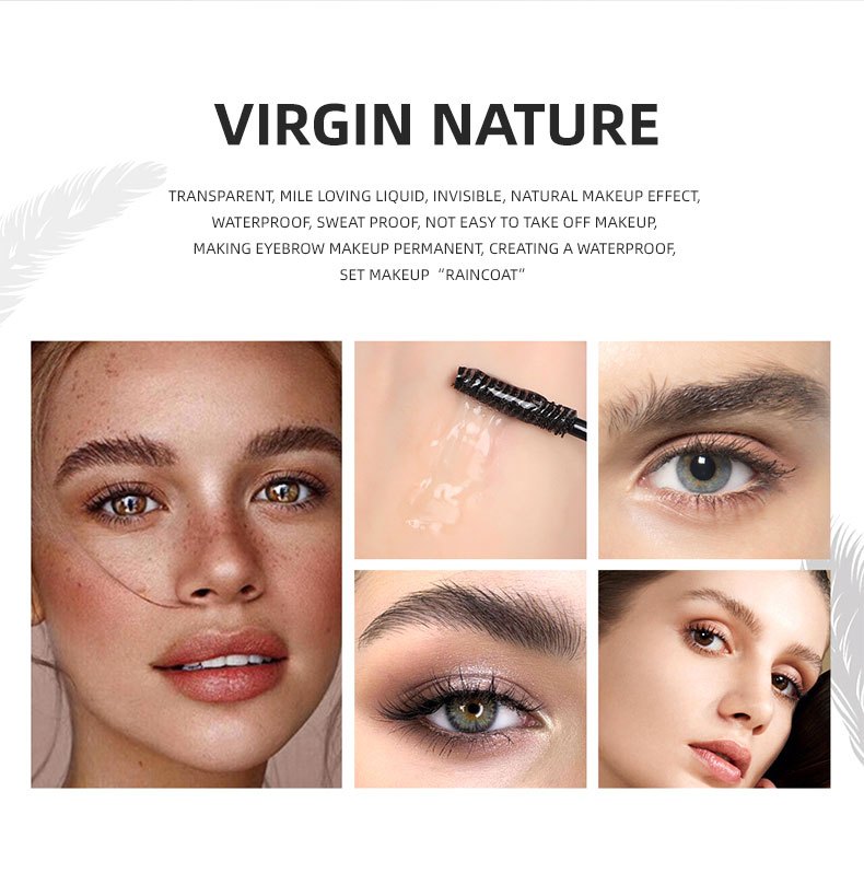 جل الحواجب المقاوم للماء من DIMSHOW لتثبيت الحواجب لفترة طويلة ومقاوم للتعرق - هدية مثالية لعيد الحب وعيد الأم للنساء