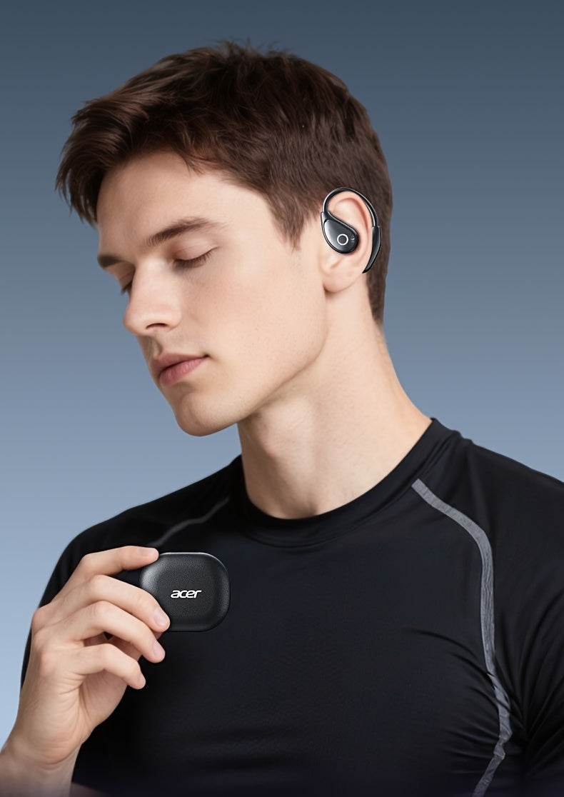 Acer TWS Wireless Headphones with Noise Cancelling, In-Ear Design, Lightweight Touch Control, Long Battery Life, HIFI Sound, Compatible with Mobile Phones, Tablets, And Laptops