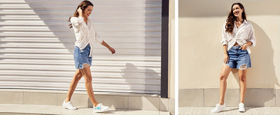 Women's Simple Platform Sneakers, Casual Lace Up Outdoor Shoes, Comfortable Low Top Shoes