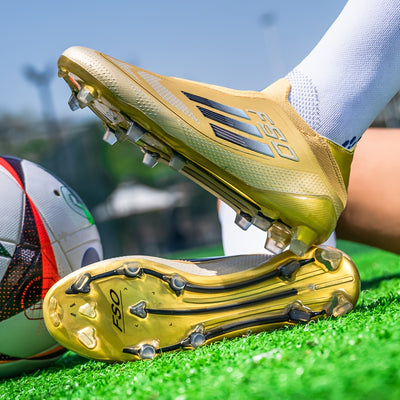 Men'S Outdoor Sports Football Shoes, Professional Match Training Cleats with High-Quality and Stylish Design, Breathable Upper for Secure Toe Protection, Featuring 3D Gradient Technology, Agile and Precise Ball Control, Comfo