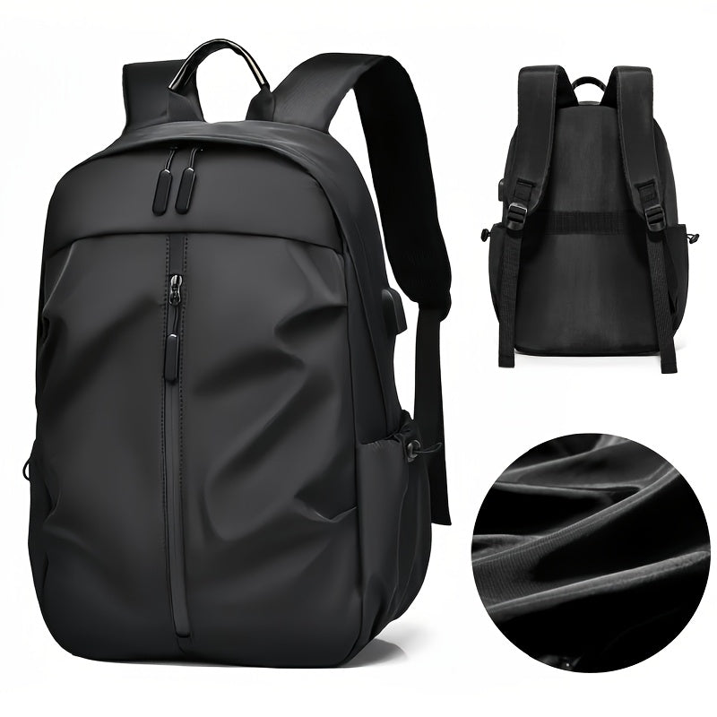[Lightweight Double Shoulder Laptop Backpack] Men&