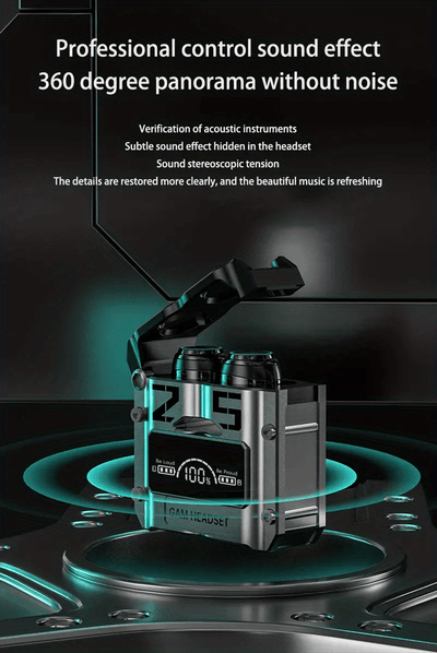 سماعات أذن لاسلكية TWS Audifonos Inalambrico 5.0 داخل الأذن مقاومة للماء، سماعة أذن صغيرة ستيريو لهاتف Xiaomi وهاتف Iphone وسماعات أذن للألعاب