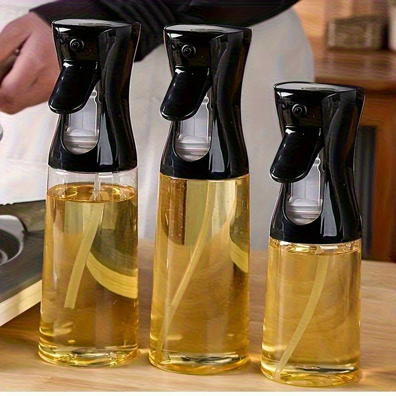 1 BPA-Free Oil Spray Bottle, Suitable for Cooking - Rectangular Design with Precision Nozzle, Ergonomic Kitchen Tool for Air Fryer, Baking, Grilling, Salad & Hair Care, Hand Wash Only, Baking Accessory, Durable Sprayer, Mist