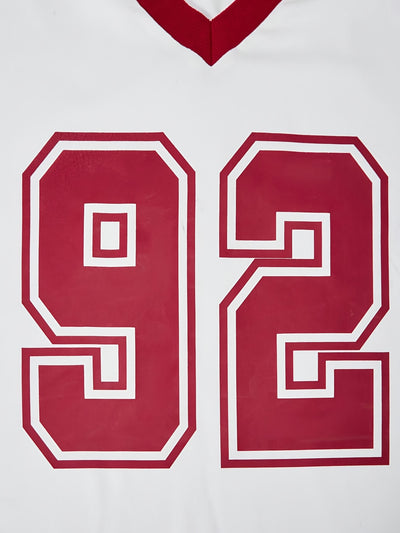 2pcs Casual Stylish ' Set with Digital Pattern, V-Neck Short Sleeves, And Wide-Leg Sports Pants.