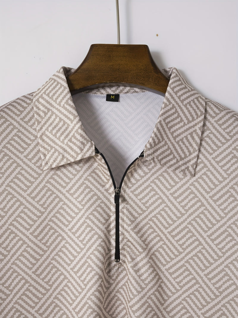 تي شيرت رجالي بأكمام قصيرة + شورت بدلة رياضية كاجوال باللون الأزرق