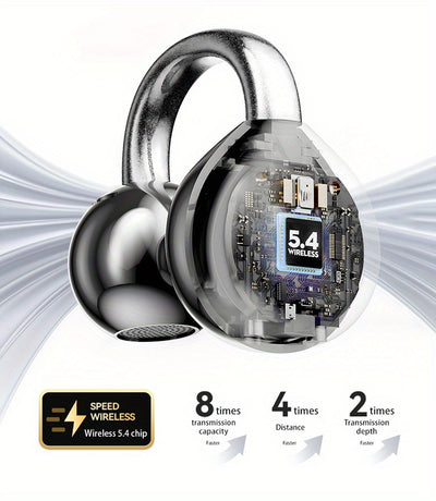 [Acer official genuine]TWS wireless headset, with fashionable lightweight touch design, adaptable sports running scene, support bass stereo and call noise reduction, with low latency gaming mode, HIFI sound. Super long standb