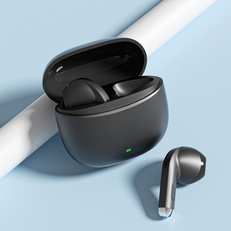 Wireless Earbuds: Touch Controls & HD Calling, Featuring Ultra-Long Battery, Noise Cancellation, and Seamless Wireless Connectivity - Ideal for Lifestyle & Gaming | Modern Aesthetic Design
