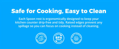 Kitchen Silicone Utensil Holder -, Durable Spoon Rest with Drip Mat - Heat-Resistant Spoon Holder for Stovetops - Spoon Rest for Kitchen Countertops - Support for Kitchen Tools And Utensils.