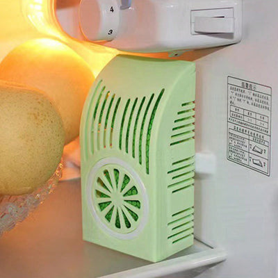 Activated Carbon Refrigerator Deodorizer Box, Odor Eliminator, PVC Material, Battery-Free