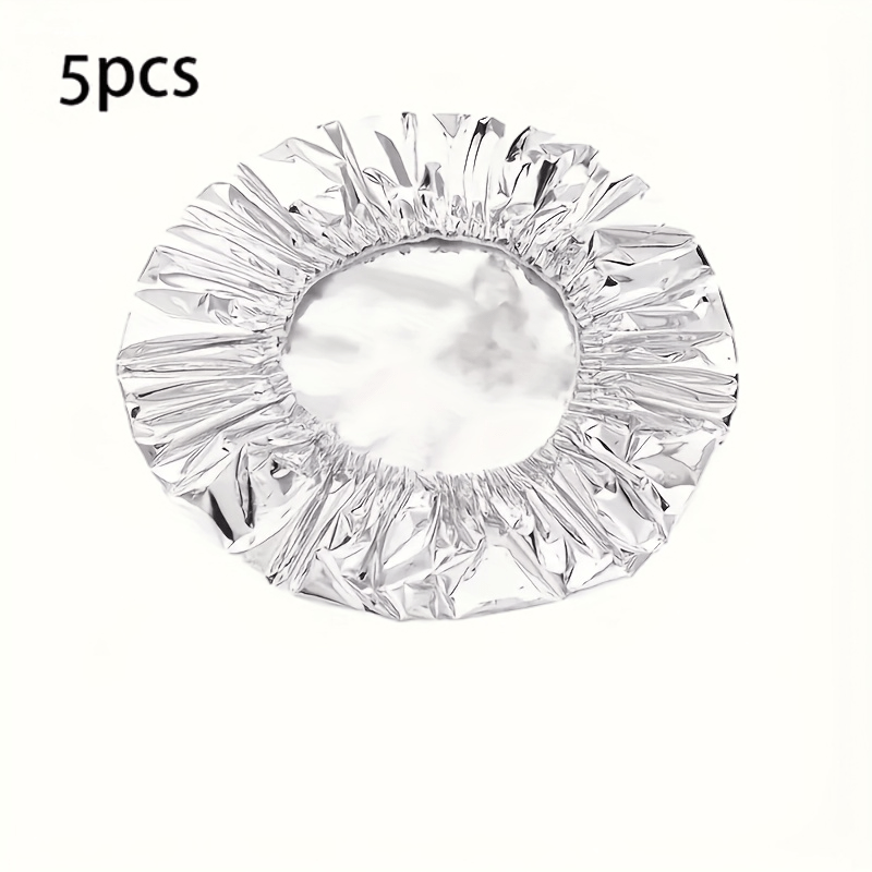 10PCS 15PCS 20PCS 25PCS 30PCS 40PCS 5PCS Food-Grade Reusable Aluminum Foil Lids for Bowls, Plates & Dishes – Universal Kitchen Insulation Covers to Keep Meals Warm and Fresh