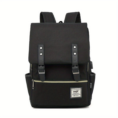 Student Backpack Travel Backpack Outdoor Casual Bag For Men And Women Computer Bag Shoulder Bag Multi-purpose Backpack With Belt Decoration