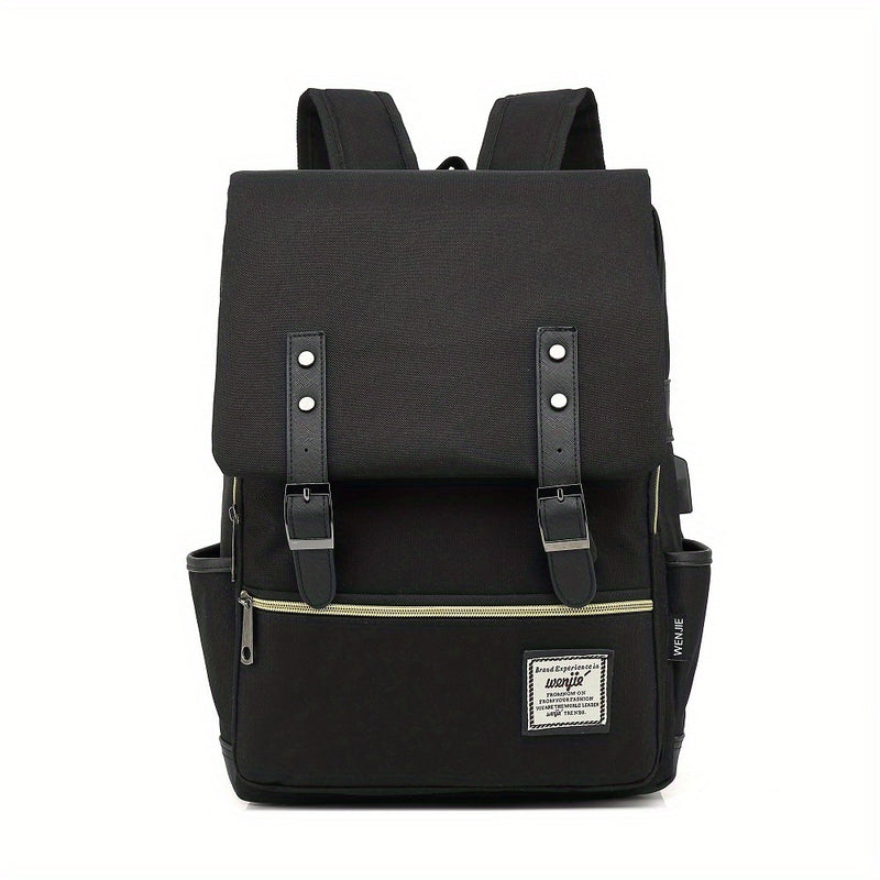 Student Backpack Travel Backpack Outdoor Casual Bag For Men And Women Computer Bag Shoulder Bag Multi-purpose Backpack With Belt Decoration