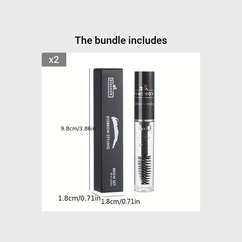 جل الحواجب المقاوم للماء من DIMSHOW لتثبيت الحواجب لفترة طويلة ومقاوم للتعرق - هدية مثالية لعيد الحب وعيد الأم للنساء