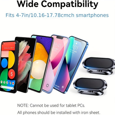 360°Car Phone Holder Magnetic Universal Magnet Phone Mount, Car Mobile Cell Phone Holder Stand