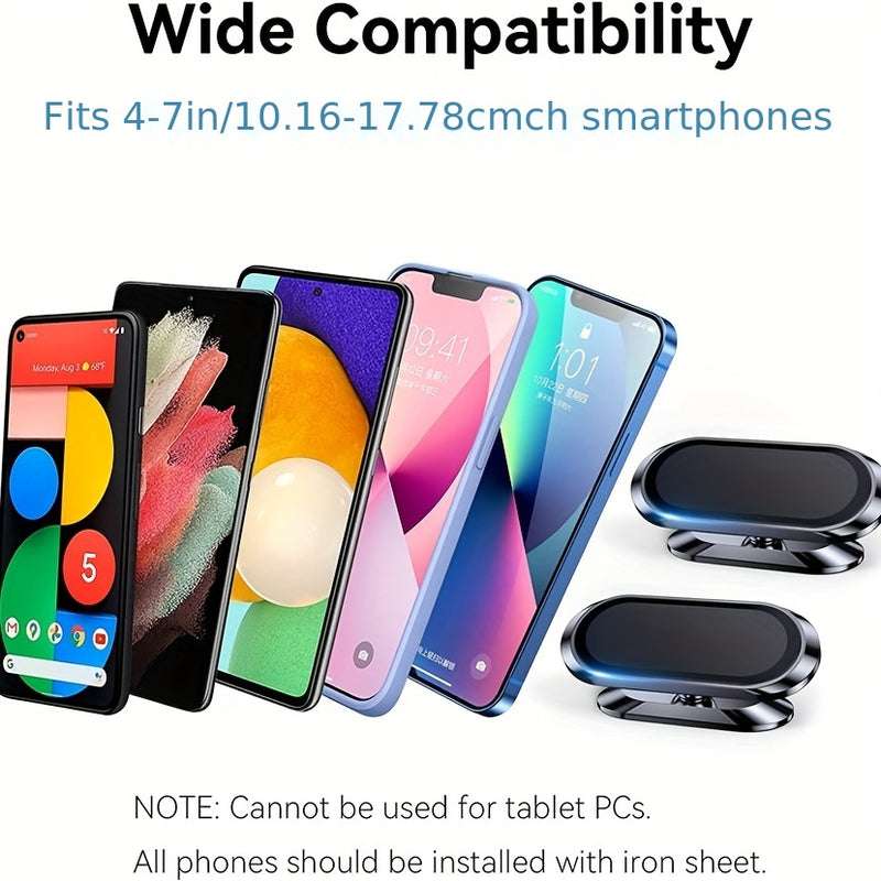 360°Car Phone Holder Magnetic Universal Magnet Phone Mount, Car Mobile Cell Phone Holder Stand