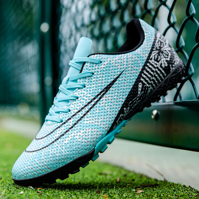 Special Price - Low-Top Breathable Football Shoes TF Stud Short Stud Outdoor Indoor Sports Professional Training Competition Football All-Season Suitable Football Shoes Secure Fit Sports Enthusiasts Exclusive Fan Essential