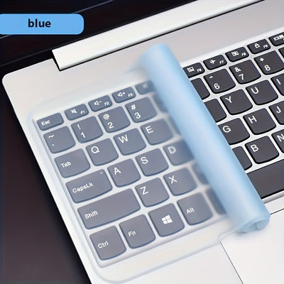 1pc 1 Style 3 Colors Ultra-Thin Keyboard Protective Film Suitable for 30.48-35.56 cm Laptops, Ultra-Thin Silicone Waterproof And Dustproof Keyboard Protective Film, Lightweight And Flexible Protective Film