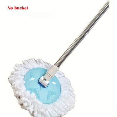 New Rotating Home Mop and Bucket Set, Wet & Dry Use, 360° Swivel for Easy Cleaning Without Electricity or Handwashing. Durable Dust-Removing Tool Suitable for Hardwoods, Laminate Floors, Tiles, Wooden Surfaces – Essential