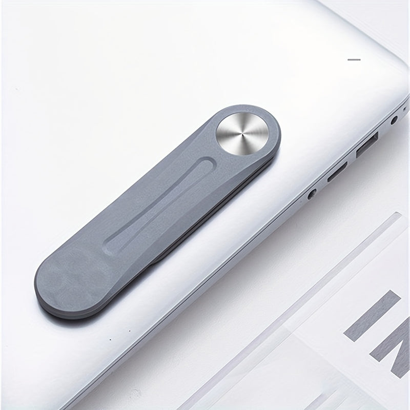 حامل شاشة كمبيوتر محمول مزود بحلقة مغناطيسية مجانية مكون من 3 قطع، مشبك شاشة مزدوج من البلاستيك اللاصق المغناطيسي، حامل توسيع للكمبيوتر المحمول