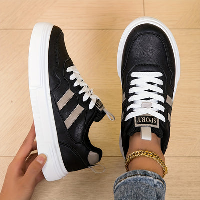 2025 New Casual Sports Shoes, Four-Season Couple Style Women's Flats, Premium Versatile White Sneakers