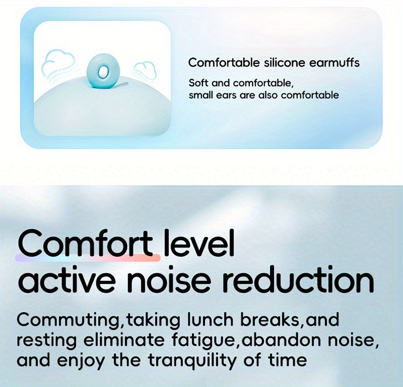 ACER OHR504 Wireless Headphone, Super Long Standby, Wireless Earphone Hi-Fi Stereo Sound, Smart Call Noise Cancellation, Gaming Mode Low Latency,  Comfortable Fit for Travel, Sports, Work, Study, Game, Multi-Device, Ideal Chr