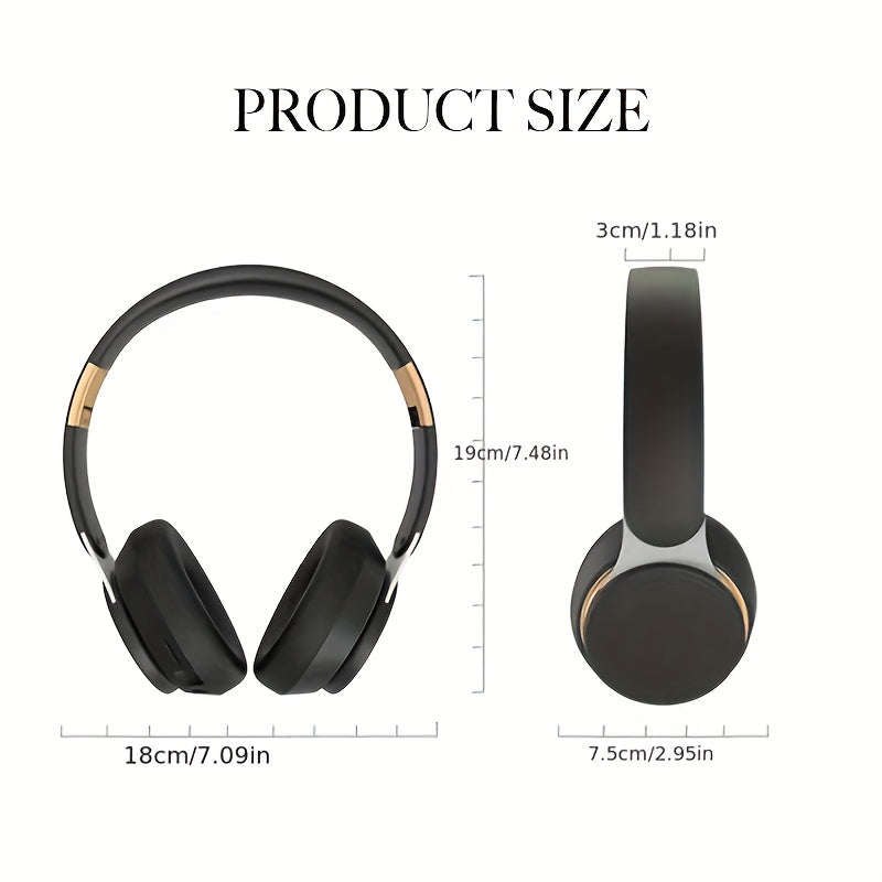 Wireless Headset Wireless Earphone Wireless 5.0 Cute Earbuds Headsets Foldable Lightweight Headphones Suitable For Travel Work Mobile Phone Computer Laptop Christmas Gift For Friends.