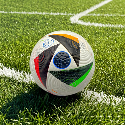 Durable No. 5 Soccer Ball - Perfect for Outdoor Training & Recreation, Ideal Gift for Teens & Adults - Red/Black, Hand-Stitched PU Material