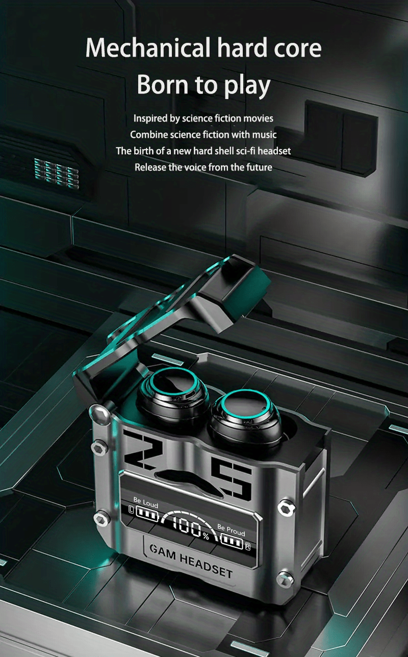 سماعات أذن لاسلكية TWS Audifonos Inalambrico 5.0 داخل الأذن مقاومة للماء، سماعة أذن صغيرة ستيريو لهاتف Xiaomi وهاتف Iphone وسماعات أذن للألعاب