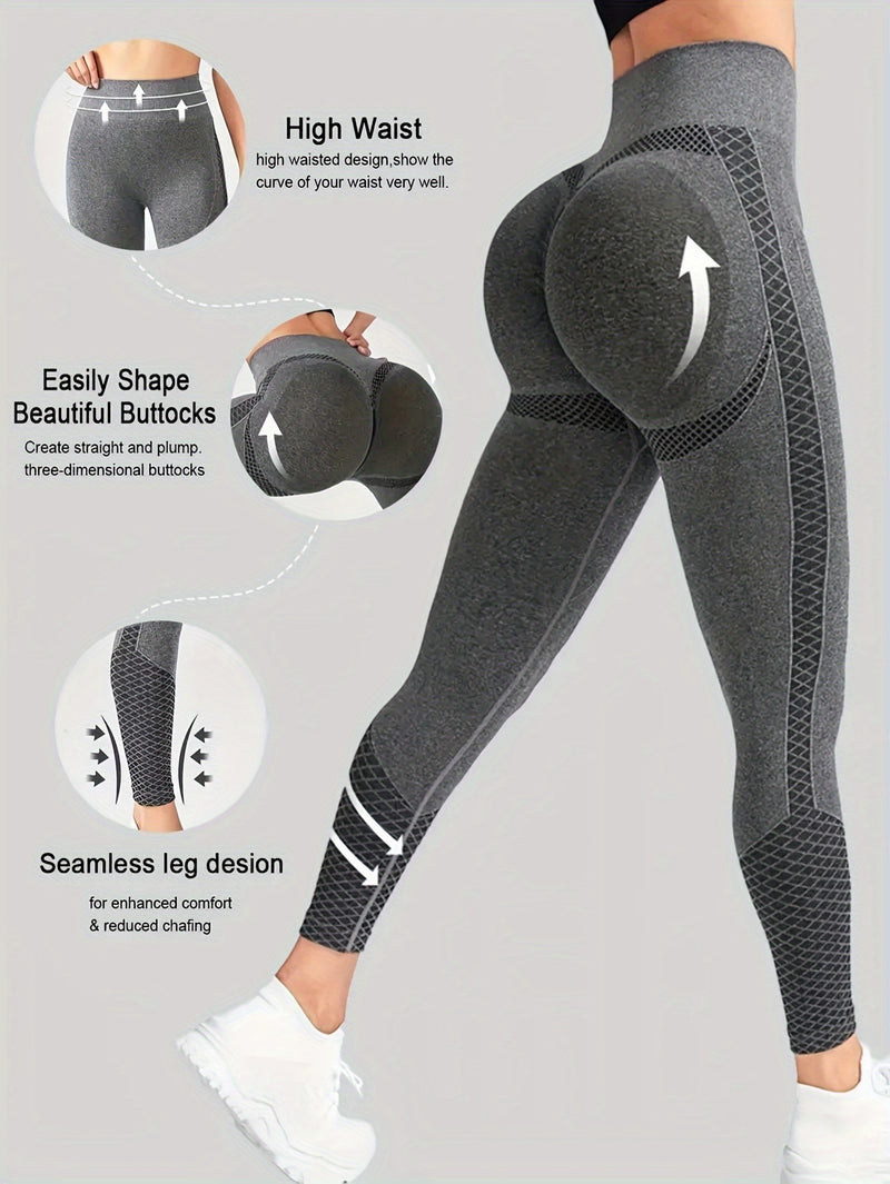 [Comfortable Sports Tights] Super Comfortable High-waisted Compression Sports Tights | Abdominal Control, Sweat-wicking, Four-way Stretch, Adjustable Length, Wide Waistband, Elegant Design - Suitable for Women, Perfect for Yo