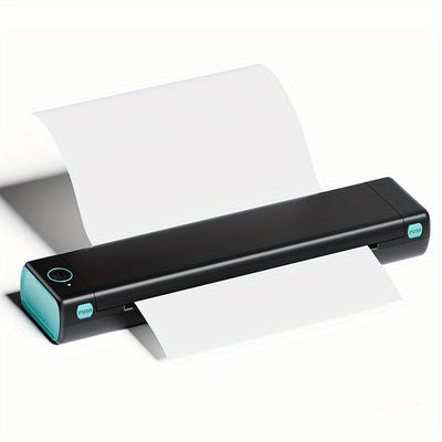 Wireless Portable Printer M08F: 21.59x27.94cm Thermal Printer, Ink Free, Mobile Printer That Can Be Used For Business, Office, Home, And Study, Compatible With Android And IOS