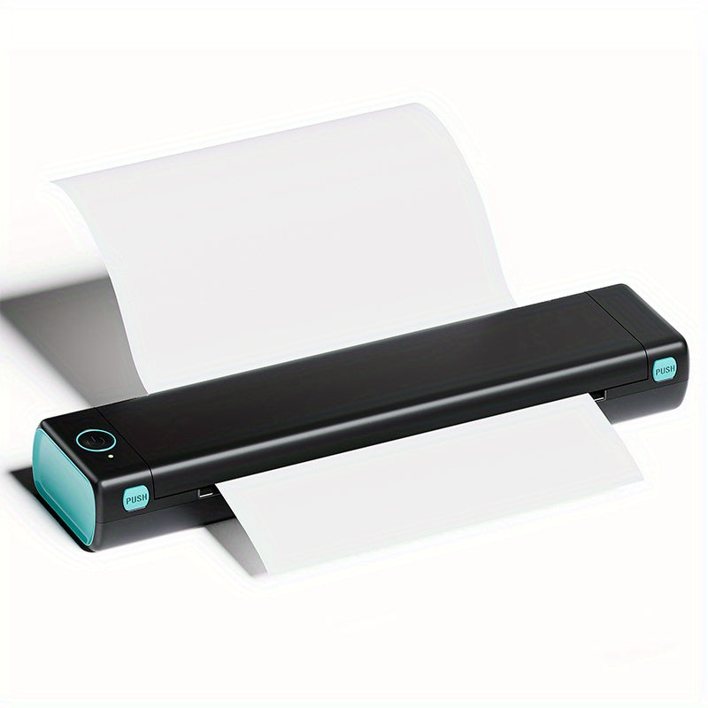 Wireless Portable Printer M08F: 21.59x27.94cm Thermal Printer, Ink Free, Mobile Printer That Can Be Used For Business, Office, Home, And Study, Compatible With Android And IOS