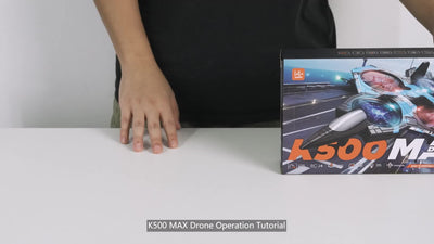 K500MAX RC Drone with 360° Flips, Throw Start, Altitude Hold, One-Key Speed Switch, Crash Resistant Design, RGB Lights, Headless Mode, 6-8 Minute Battery Life, 3m/s Max Speed, Usb Charging, Outdoor Flying, Stunt Enthusiasts,