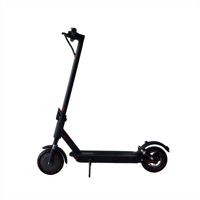 Foldable Electric Scooter with 300W Brushless Motor, 20-45km/h Speed & 20km Range, App Control, Shock-Absorbing Tires, Lightweight Commuter Vehicle - Blue/Red/Black/Gray, 100-240V, 50Hz/60Hz, 18650 Lithium Battery, Rear Brake