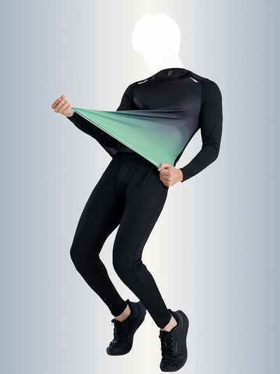 5pcs Men's Sports Set: Quick-Dry Breathable Running Jacket + Compression Long Sleeve Top, Short-Sleeved Shirt & Tight-Fitting Pants with Matching Joggers for All-Season Fitness Training and Ball Games, Jogging Suits for Men,