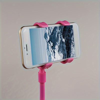 1pc Mobile Phone Bracket Lazy Bedside Bed Watch TV Desktop Bracket Student Dormitory Artifact Multifunctional Rack For Live Broadcast