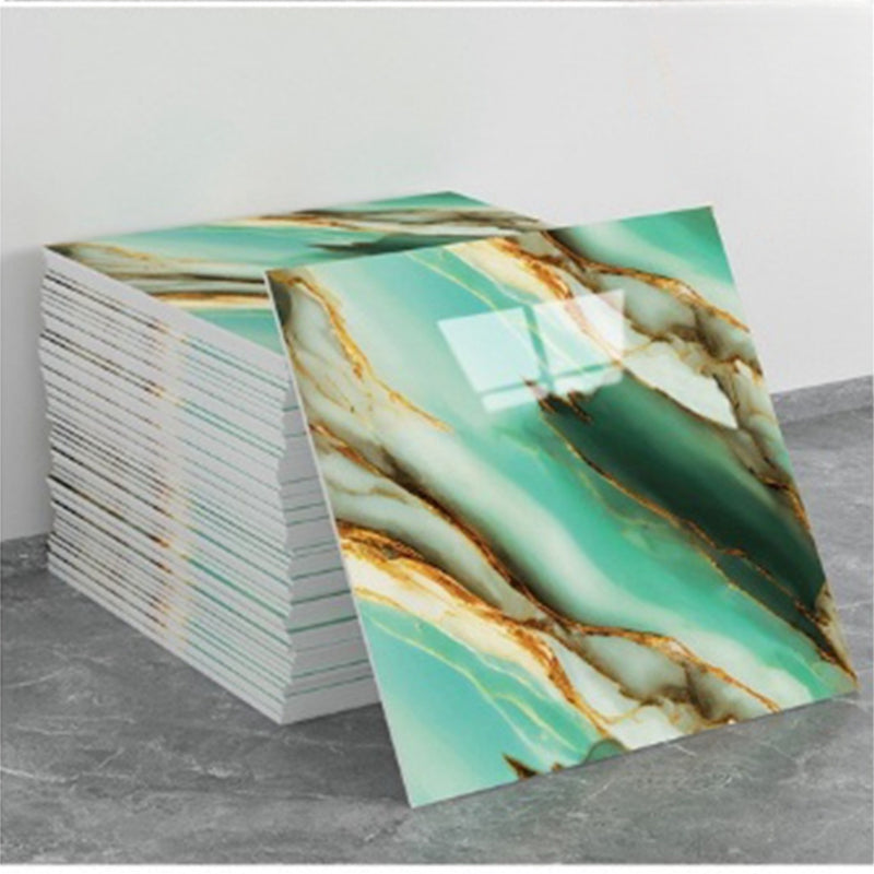 30pcs Marble Wall Stickers - Self-Adhesive Foam Panels, Thickened Design Vinyl Wallpaper for Bathroom, Living Room, Kitchen, Bedroom Renovation - Easy Peel & Stick Home Decor, Wall Stickers for Walls, Kitchen Makeover, Elegan