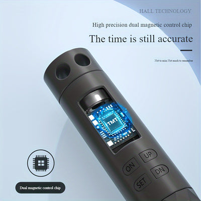 حبل القفز الذكي للياقة البدنية: قابل لإعادة الشحن عبر USB، وشاشة تقدم LED، ومقبض سيليكون متين للتمرينات لجميع الأعمار