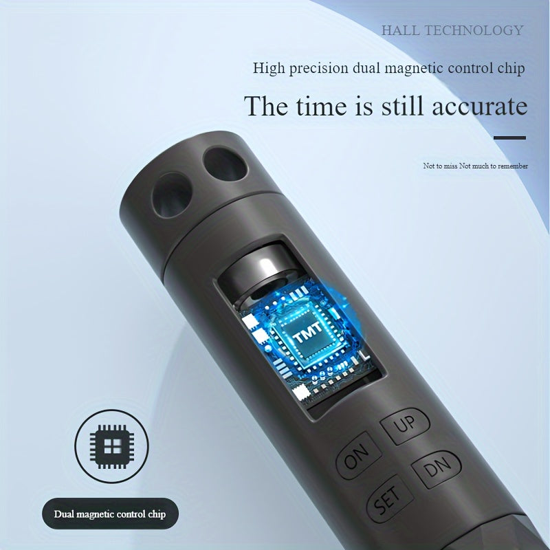 حبل القفز الذكي للياقة البدنية: قابل لإعادة الشحن عبر USB، وشاشة تقدم LED، ومقبض سيليكون متين للتمرينات لجميع الأعمار