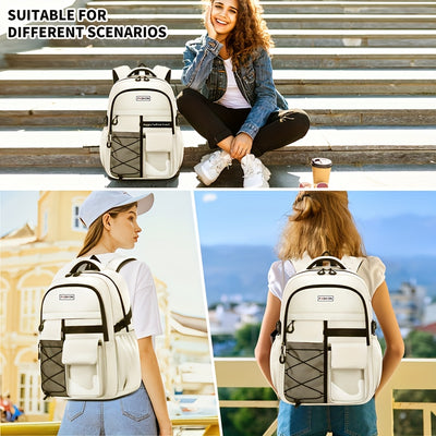 The Latest 2025 Unisex Student Backpack, a Lightweight Bag Suitable for Travel And School.