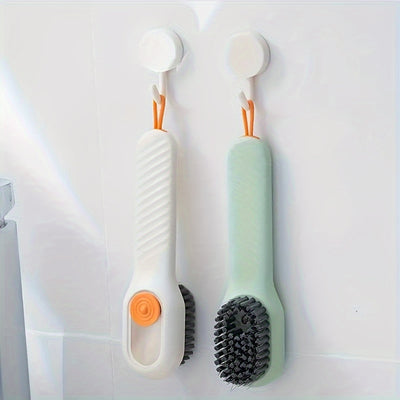 Shoe brush, multi-functional liquid shoe brush, household soft-bristle laundry brush, dedicated non-damaging shoe cleaning brush for shoes, commercial cleaning service/store-use shoe brush, suitable for all four seasons