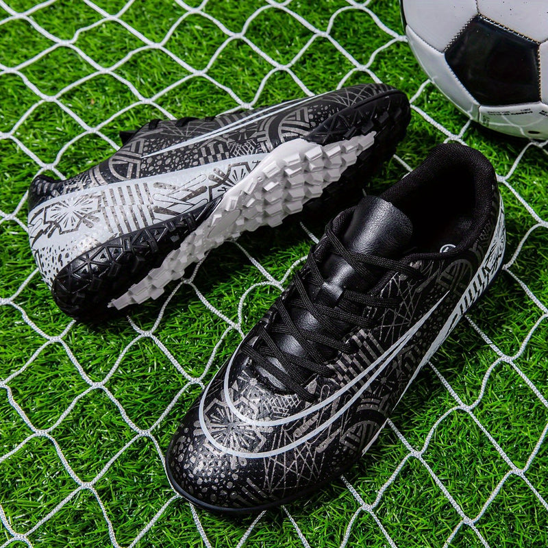 Special Price - Low-Top Breathable Football Shoes TF Stud Short Stud Outdoor Indoor Sports Professional Training Competition Football All-Season Suitable Football Shoes Secure Fit Sports Enthusiasts Exclusive Fan Essential