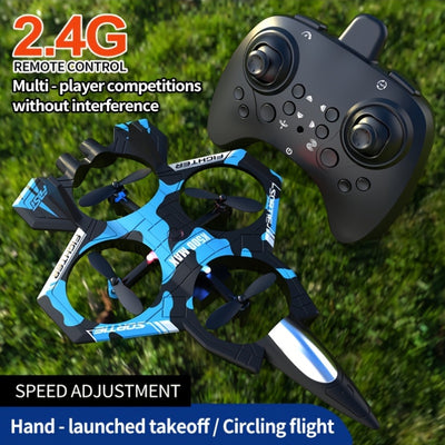 K500MAX RC Drone with 360° Flips, Throw Start, Altitude Hold, One-Key Speed Switch, Crash Resistant Design, RGB Lights, Headless Mode, 6-8 Minute Battery Life, 3m/s Max Speed, Usb Charging, Outdoor Flying, Stunt Enthusiasts,