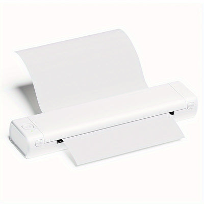 Wireless Portable Printer M08F: 21.59x27.94cm Thermal Printer, Ink Free, Mobile Printer That Can Be Used For Business, Office, Home, And Study, Compatible With Android And IOS