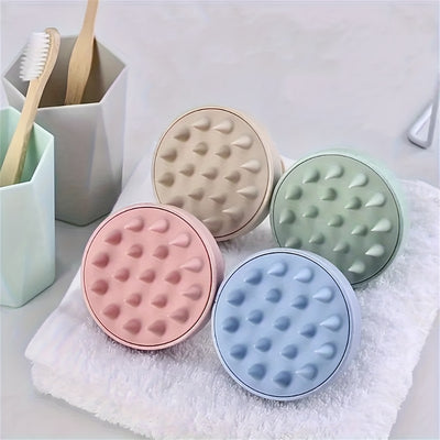 1pc Silicone Shampoo Brush, Body Massage Bath & Hair Washing Tool with 94 Countries Hot