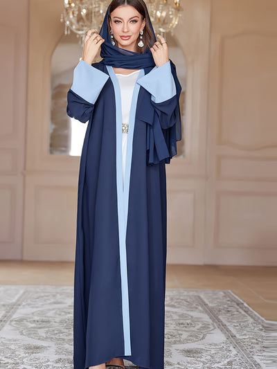 Spring and Summer Women's Elegant Two-Piece Dress Set