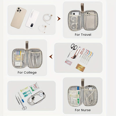 Stylish Women'S Convertible Laptop Backpack - Soft Shell Nylon, Multiple Compartments, Zipper Closure, Ideal for School, Travel & Leisure, Available in Gray, Pink, Blue, Red, Black, Backpack for School