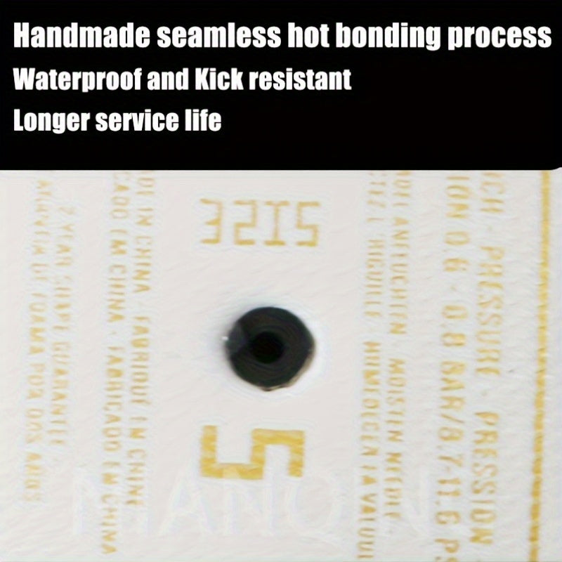 Professional No.5 Soccer Ball - Seamless Construction, Anti-Slip Texture & High Elasticity - Faux Leather Football for Training, Matches, Tournaments - Ideal for Adults, Teams, Gifts (Includes Free Ball Needle & Net) - Durabl